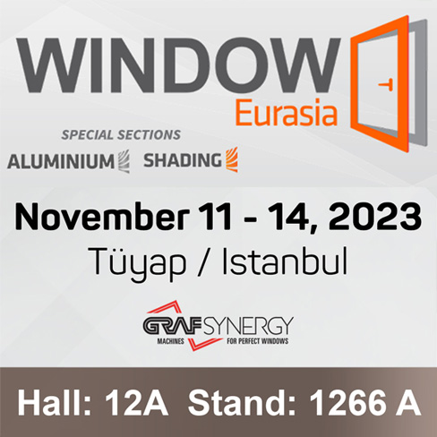 GRAF Synergy at the EURASIA WINDOW FAIR in Turkey