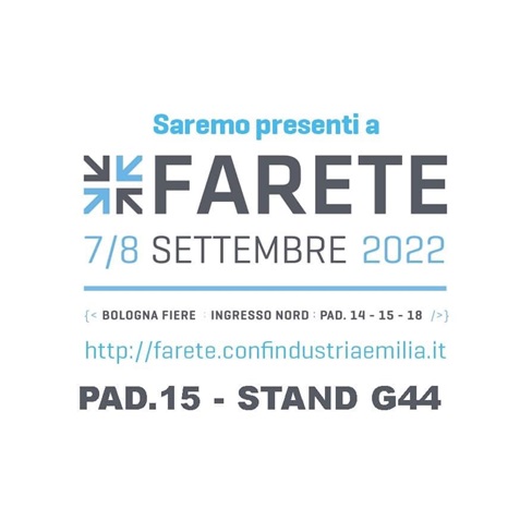 We’ll be at FARETE 2022